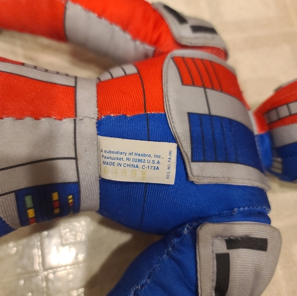 Saben Vr Troopers Plush Action Figure Doll Ryan Steele 17" HTF 1995 Tonka Hasbro - Picture 4 of 5